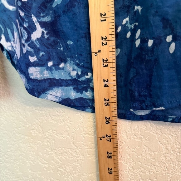 ANTHROPLOGIE PILCRO Womens S The Tavi Ruffled Buttondown Top Shirt Floral Beach - Picture 12 of 16